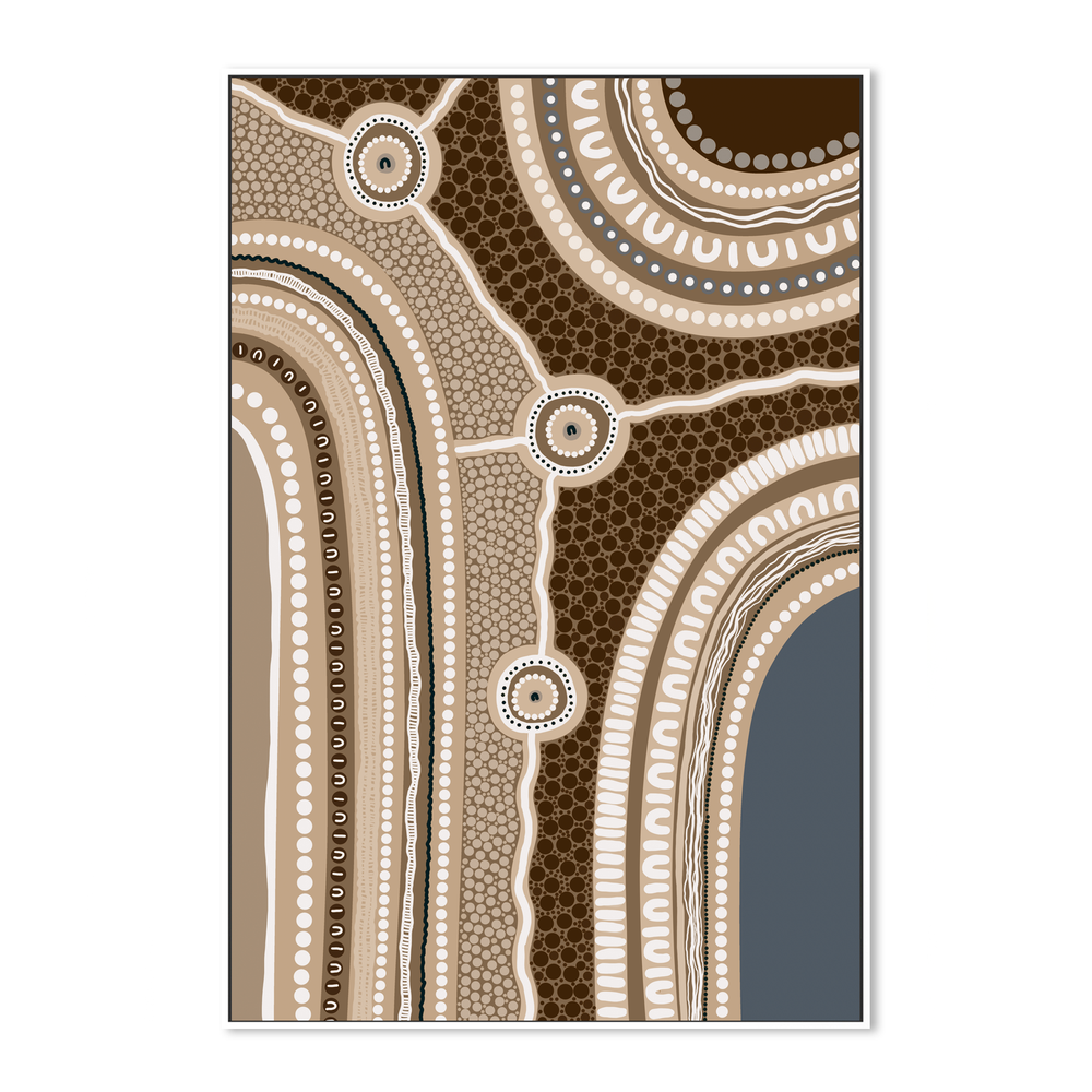 My 3 Pathways, Earth, Brown tone