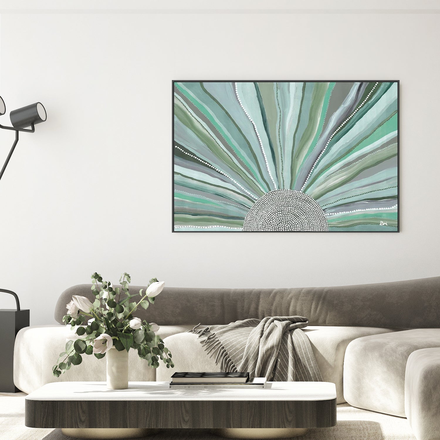 Rising Sun, Green Tones