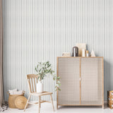 Grey Stripe Pattern Style B, Wallpaper
