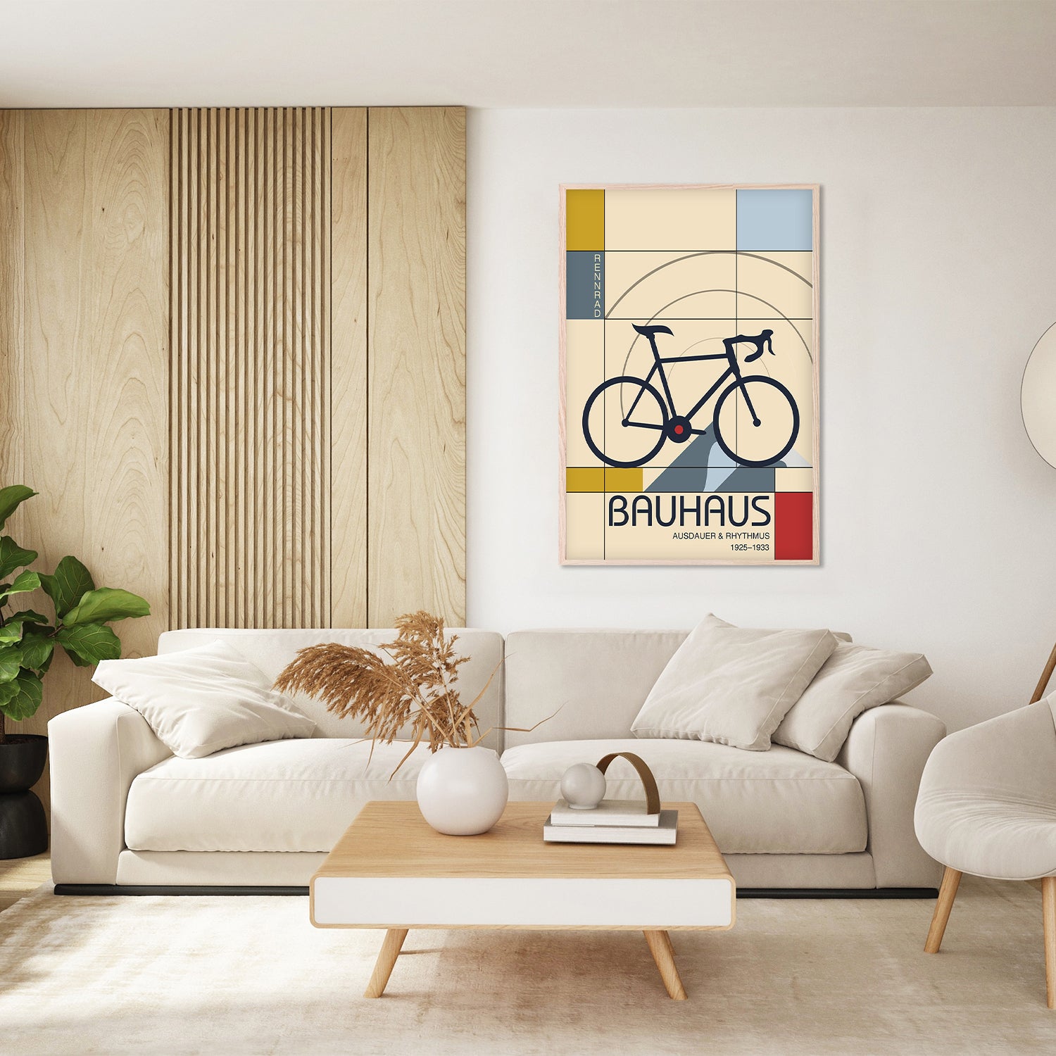 Geometric Racing Bicycle