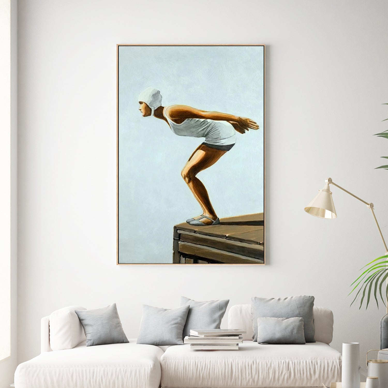 Posing Diver
