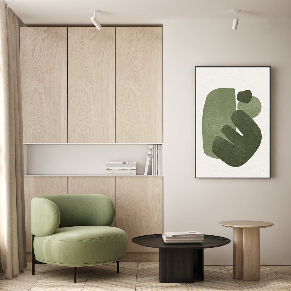 Modern Green Shapes