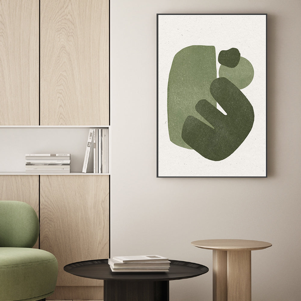 Modern Green Shapes