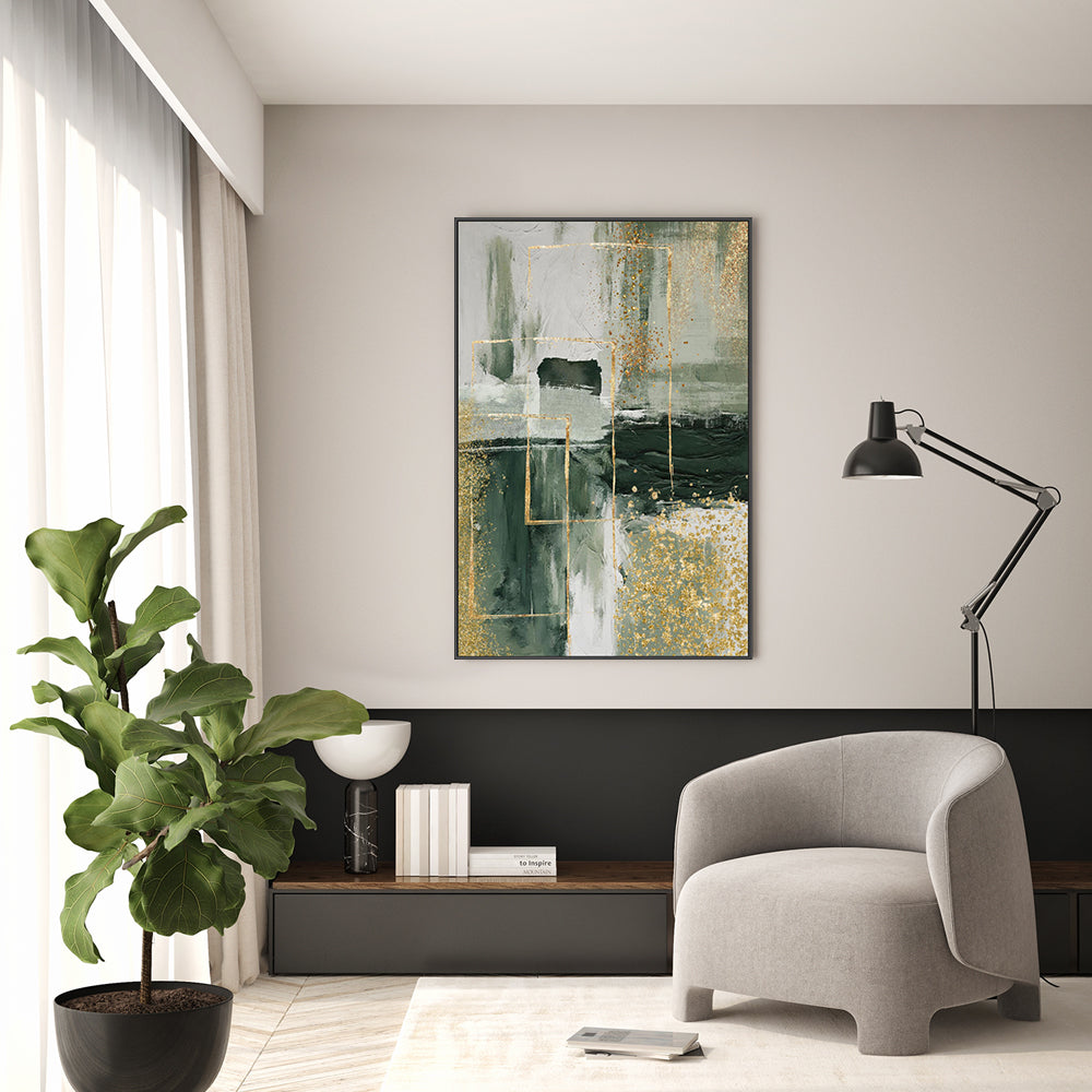 Green and Gold Moment, Style C