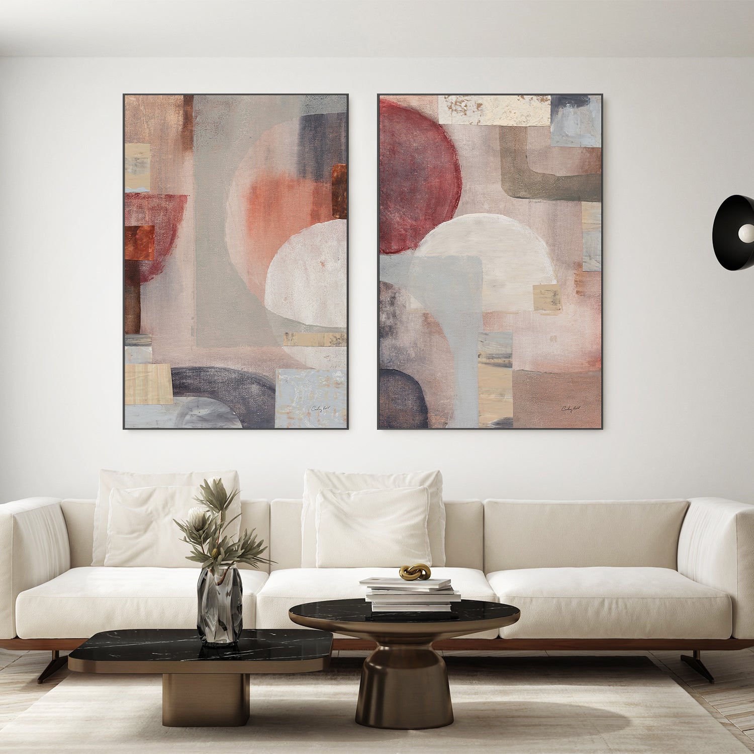 Neutral Fantasia, Style A & B , Set Of 2