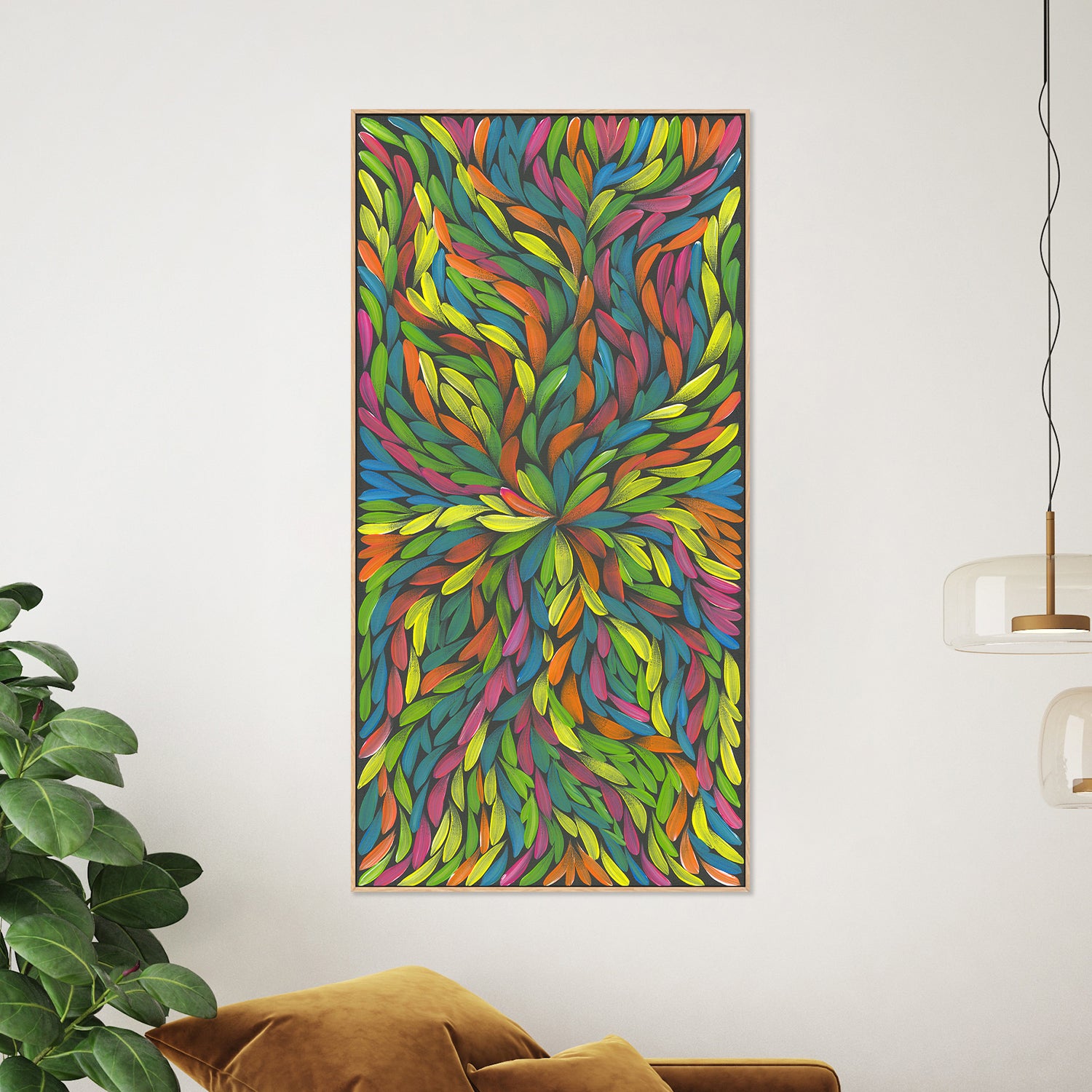 Healing Leaves Colourful