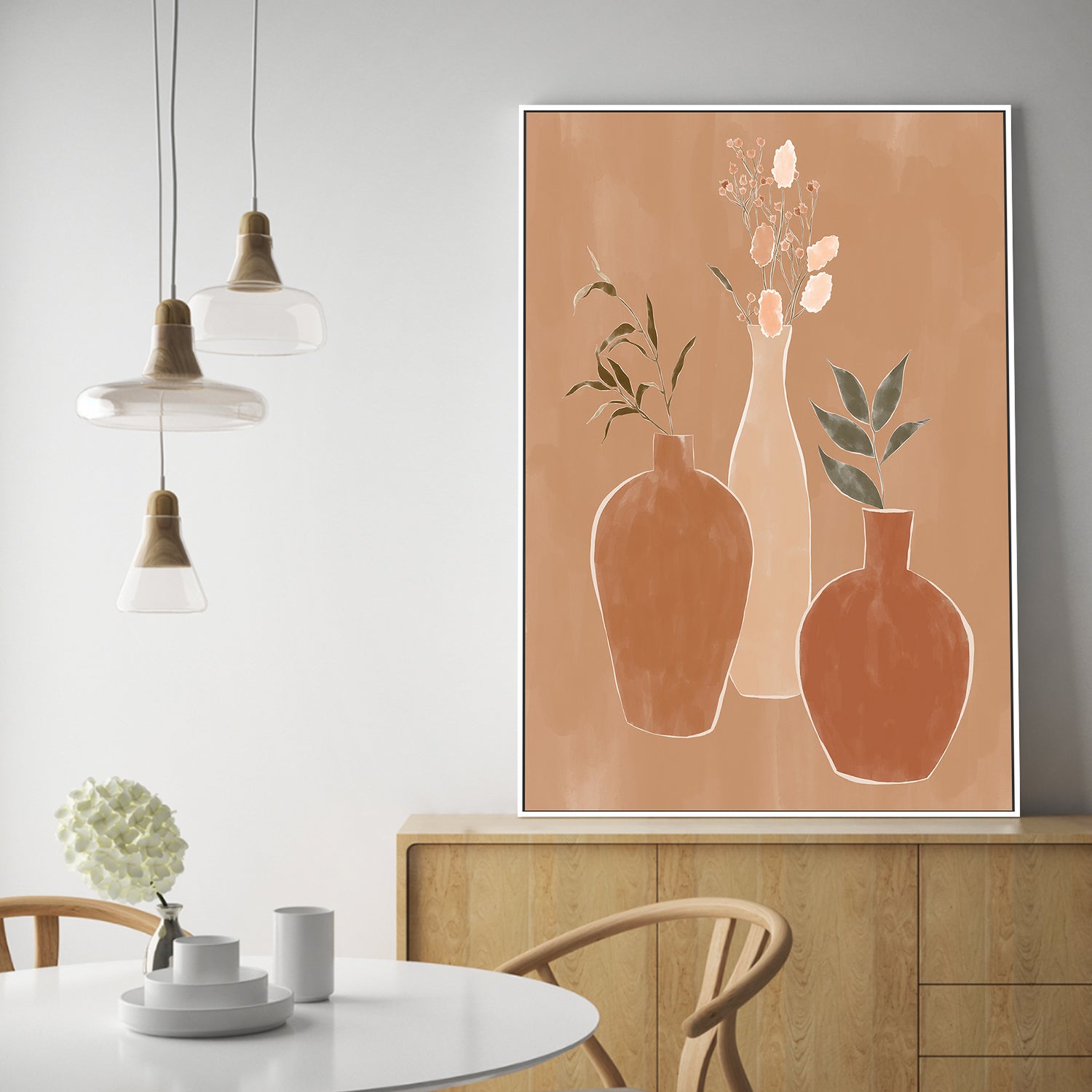 Rustic Flower Vases