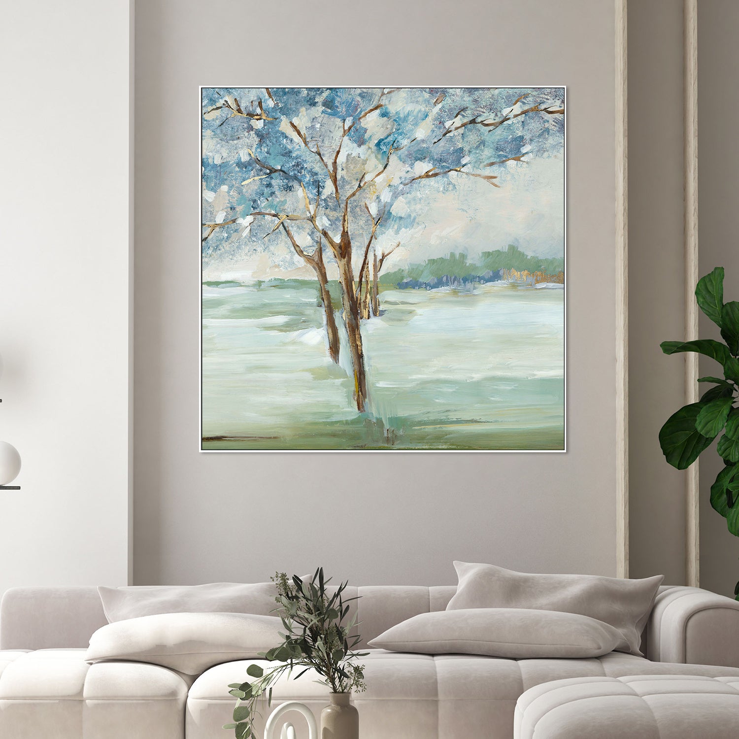 Serene Blue Scenes, Style A