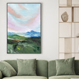 Serene View, Hand-Painted Canvas