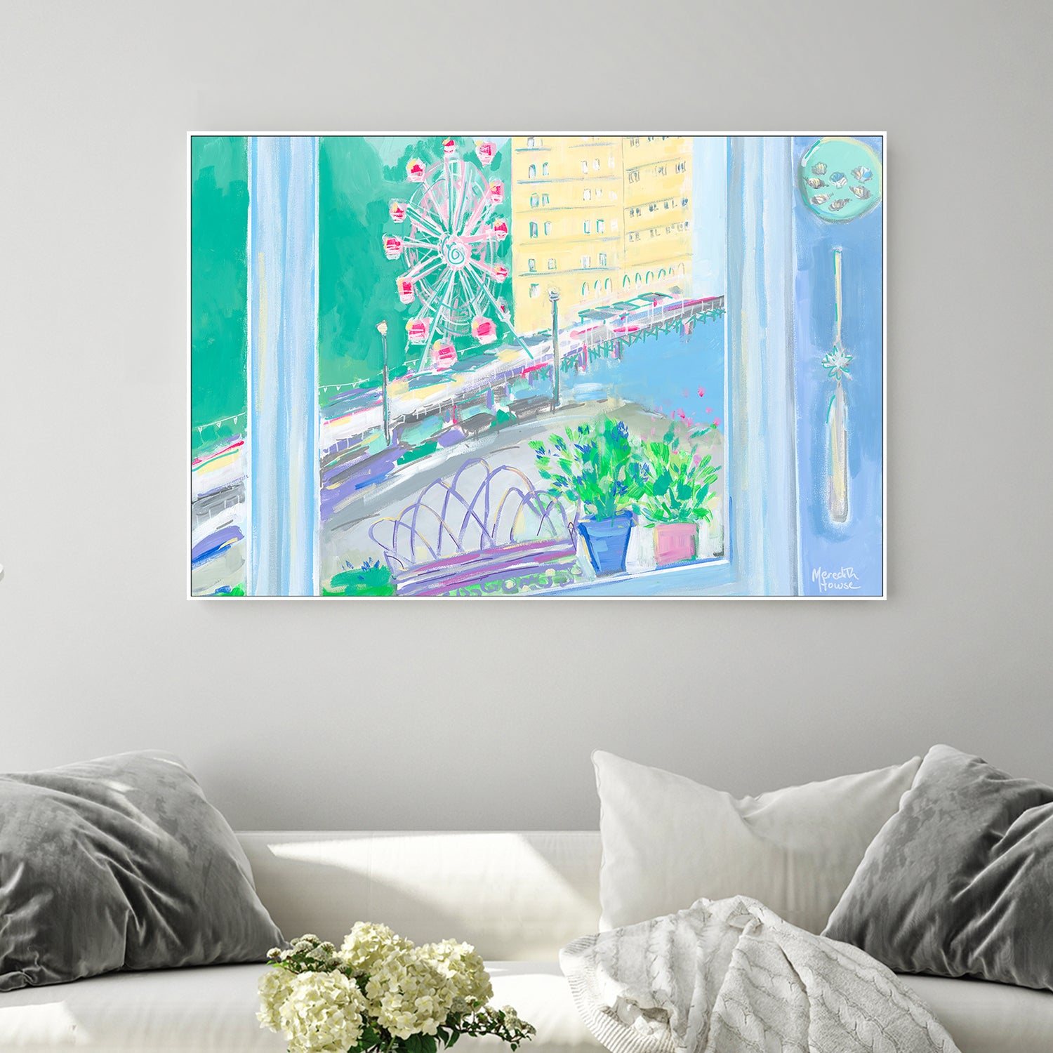 Summer on Llandudno Pier