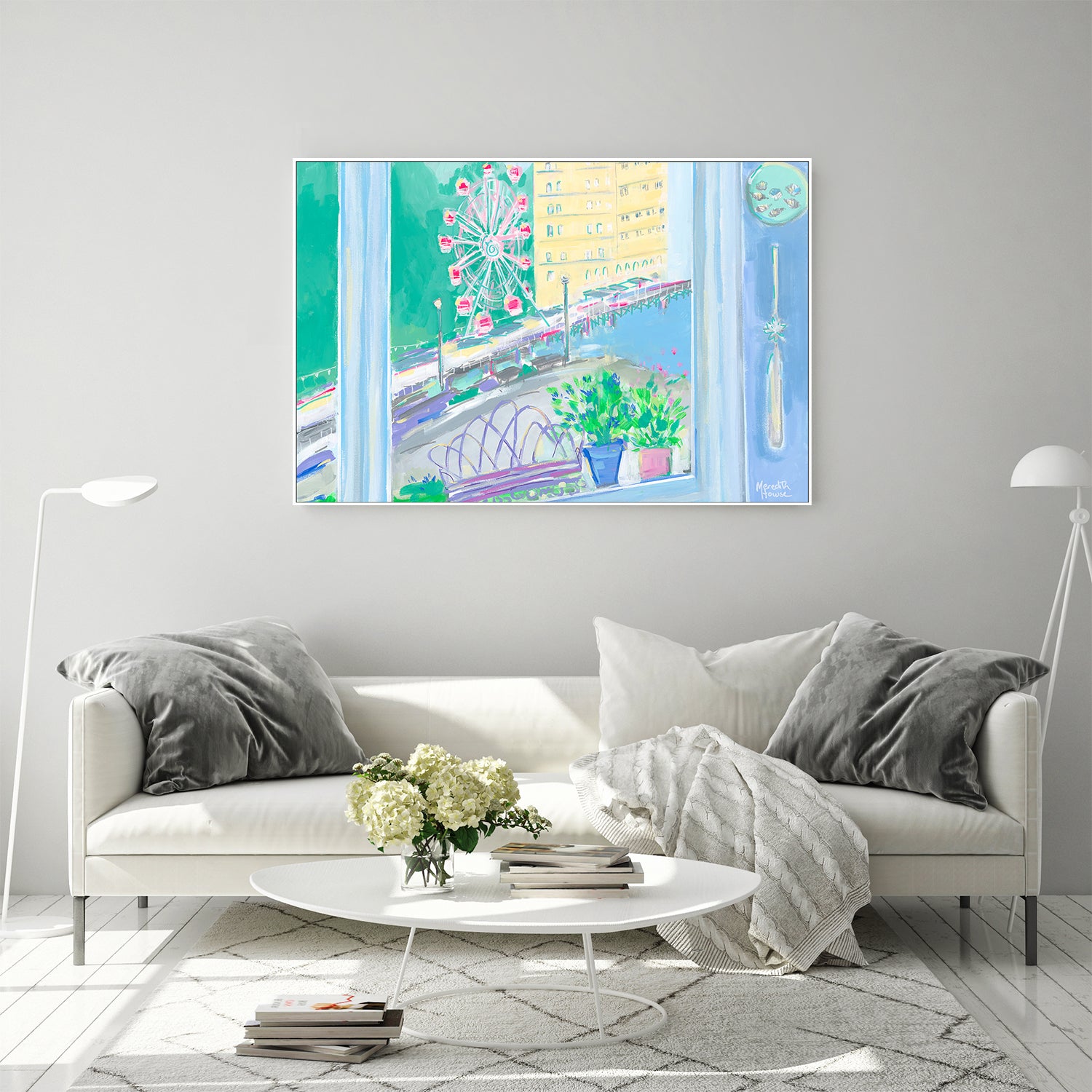 Summer on Llandudno Pier