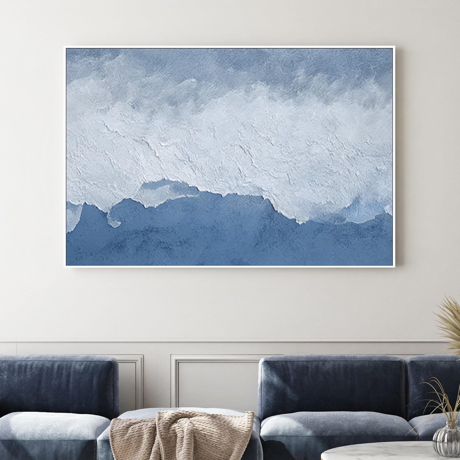 Fading into Blue