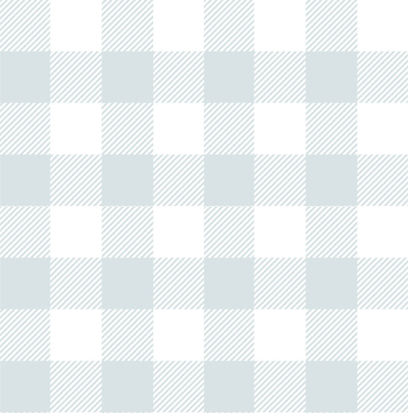 Luigi Jon Jon, Dog Face on Light Blue Gingham main image 1
