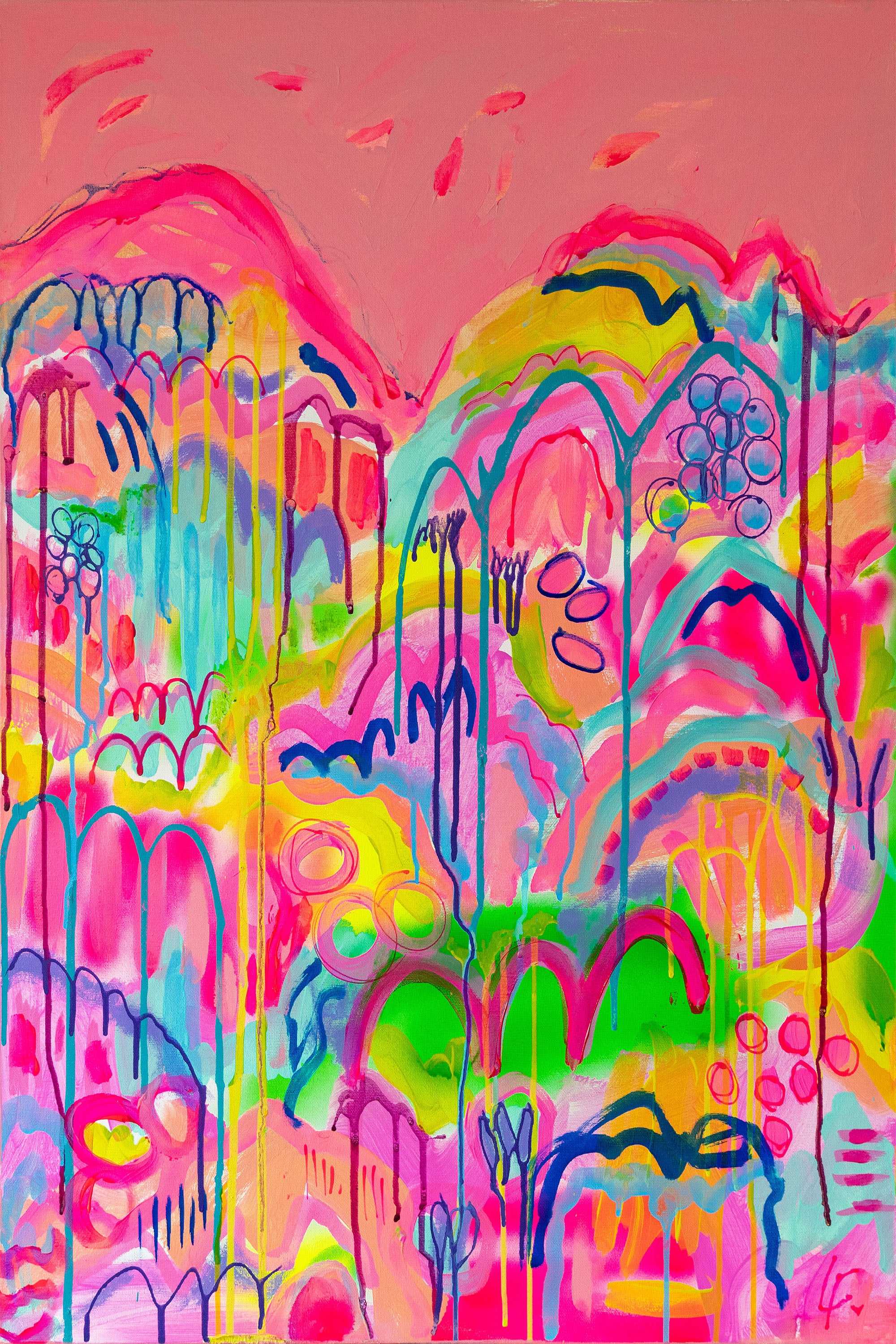Pink Horizon Groove