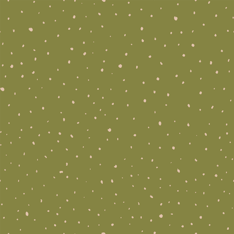 Little Mess Dots Green, Wallpaper