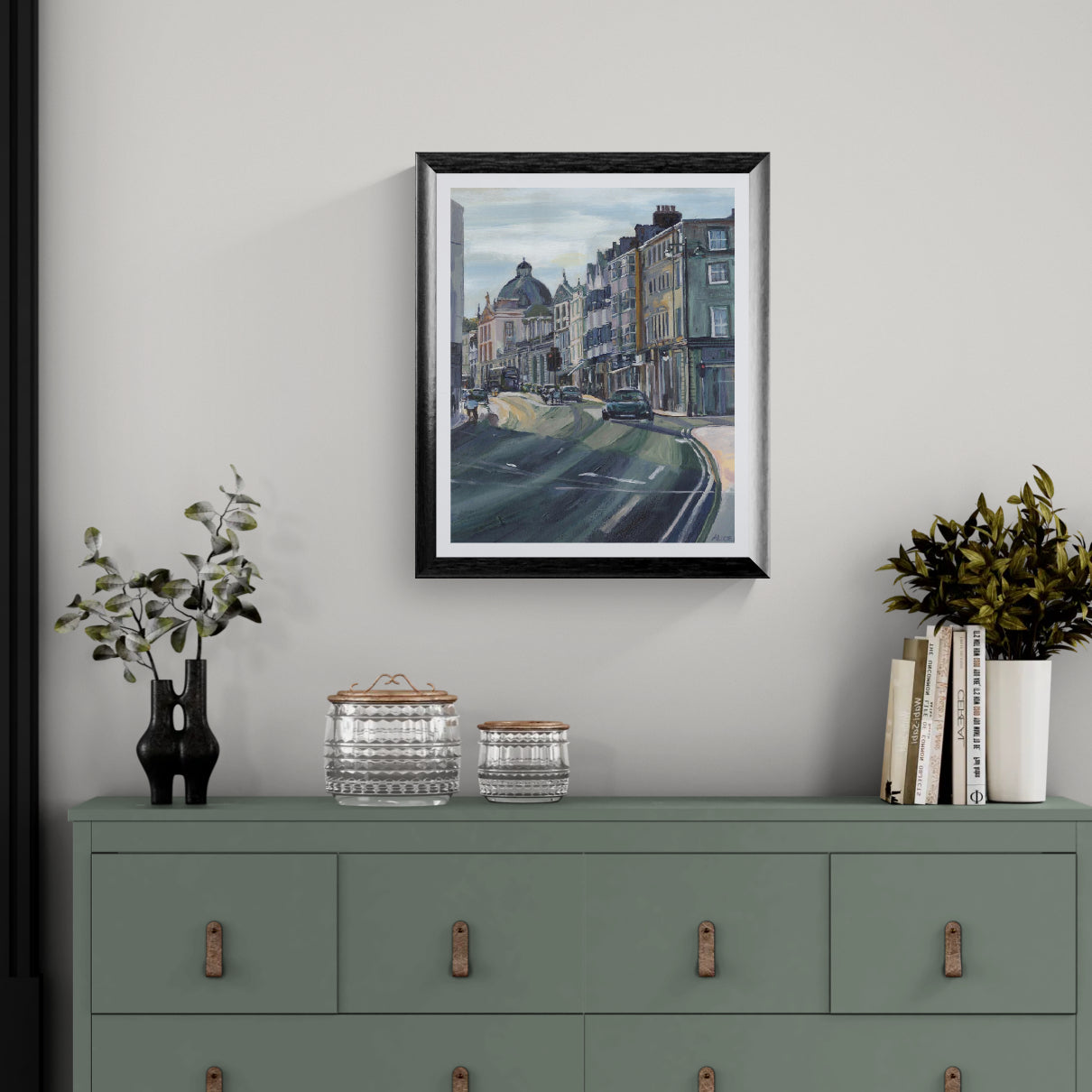 The City Exhales , Original Artwork