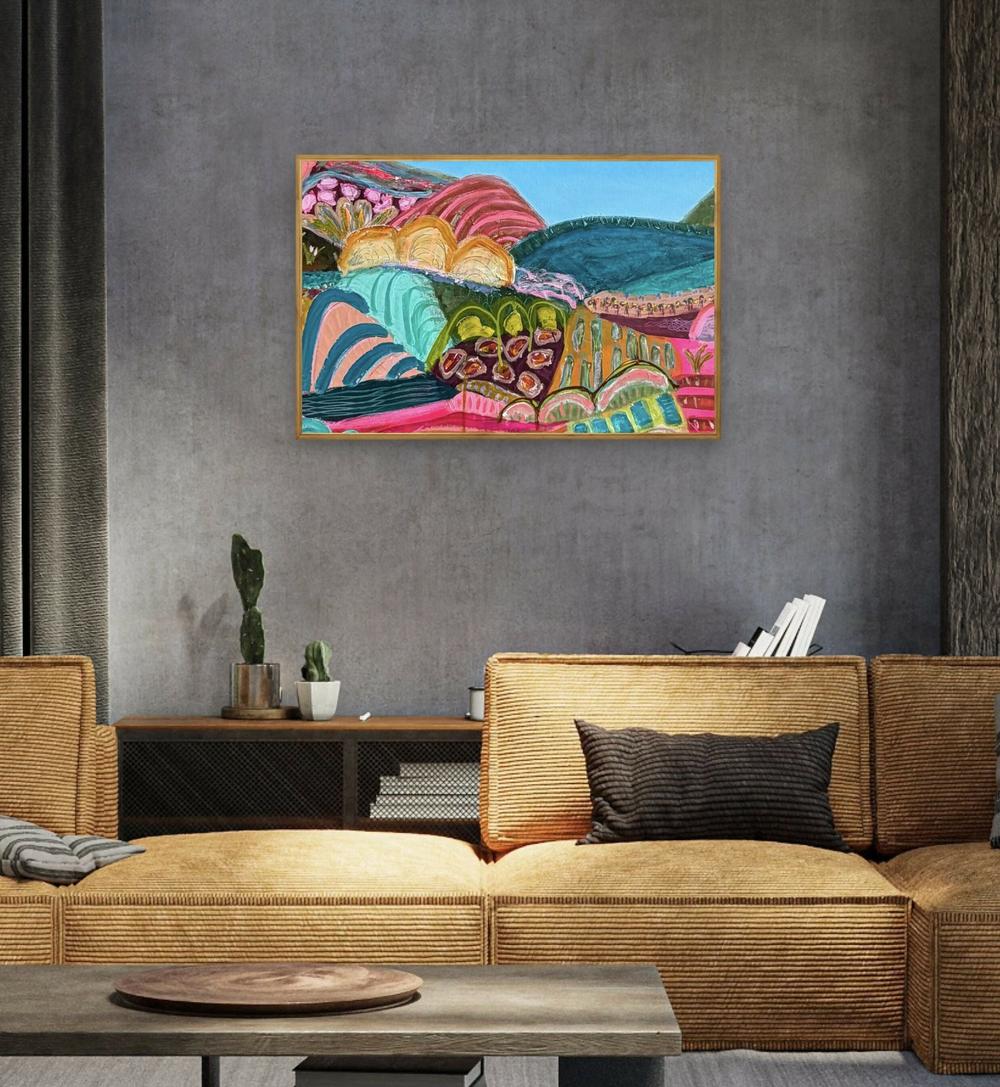 Long Way From Anywhere-by-Lindy Farley-original art-Gioia