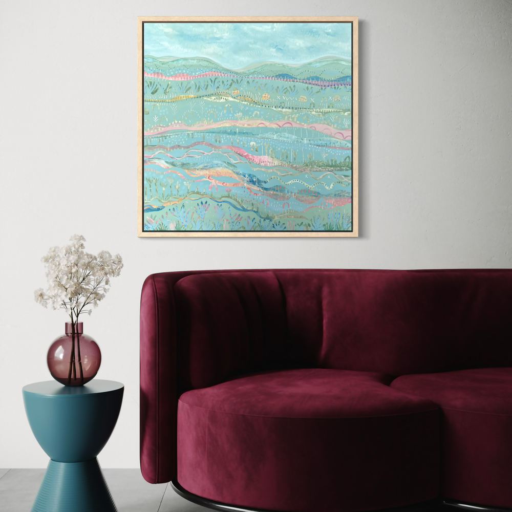 Love Along the Way-by-Debra Duffy-original art-Gioia