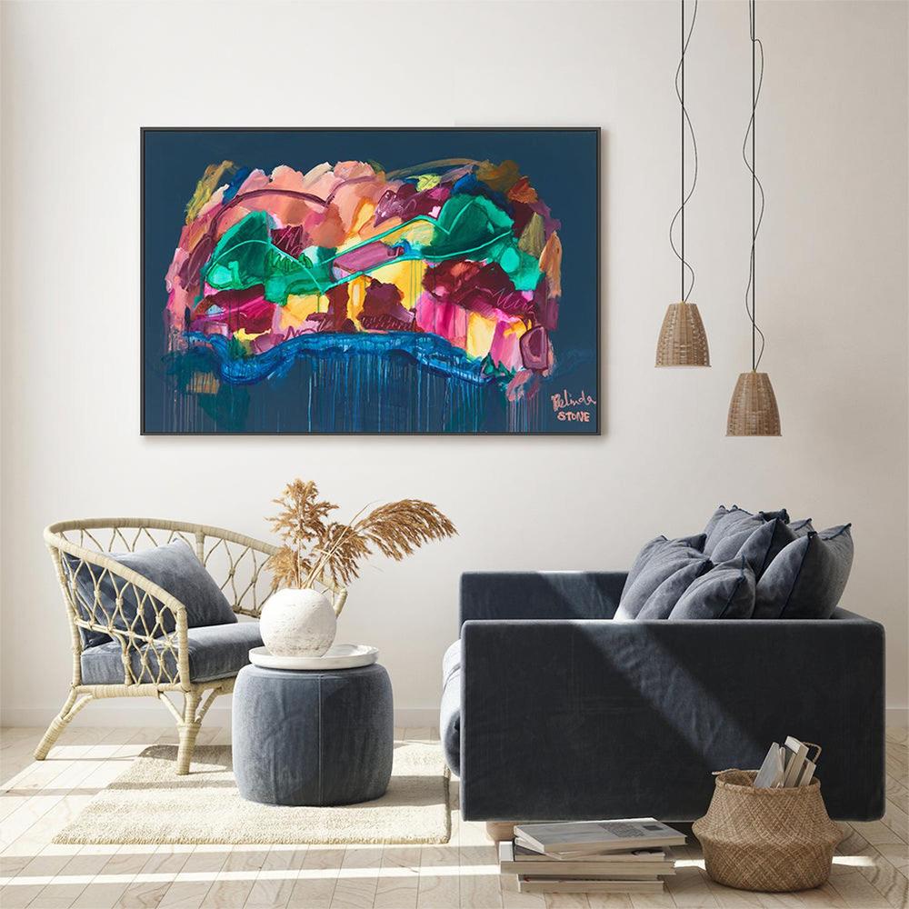 Magical Kingdom No.6 , Original Hand Painted Canvas By Belinda Stone-by-Gioia Wall Art-original art-Gioia