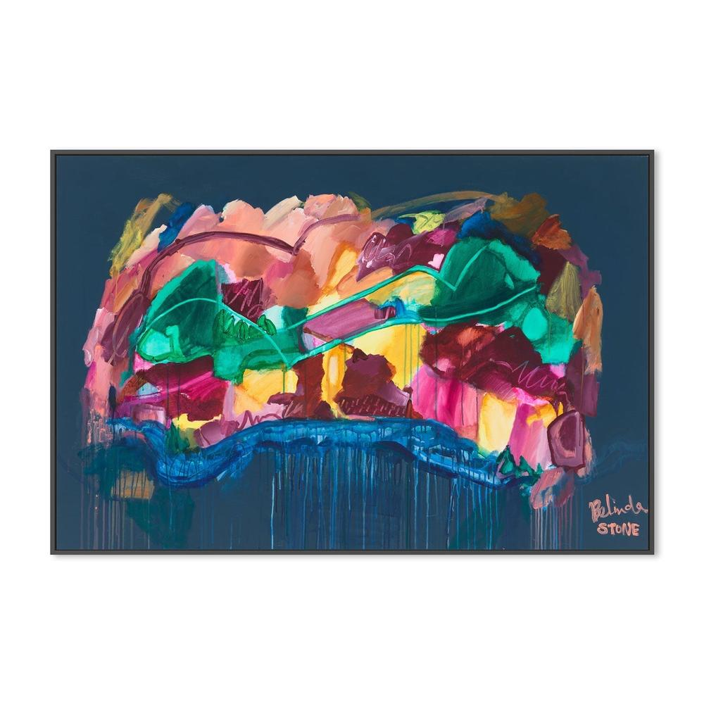 Magical Kingdom No.6 , Original Hand Painted Canvas By Belinda Stone-by-Gioia Wall Art-original art-Gioia