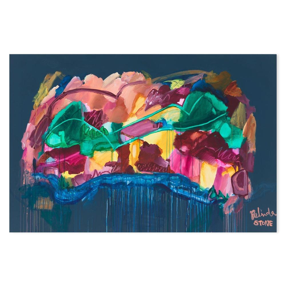 Magical Kingdom No.6 , Original Hand Painted Canvas By Belinda Stone-by-Gioia Wall Art-original art-Gioia
