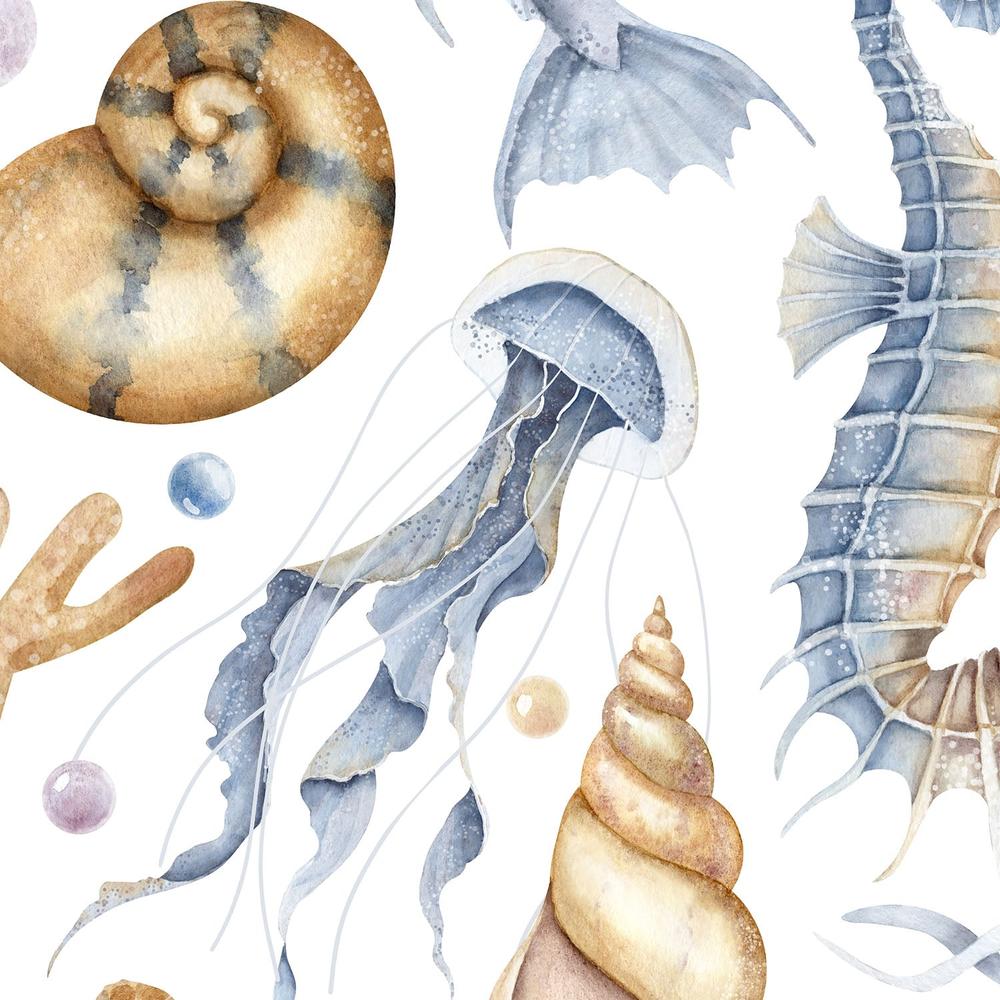 Marine Diversity-wallpaper-eco-friendly-easy-removal-Gioia Wall Art-3