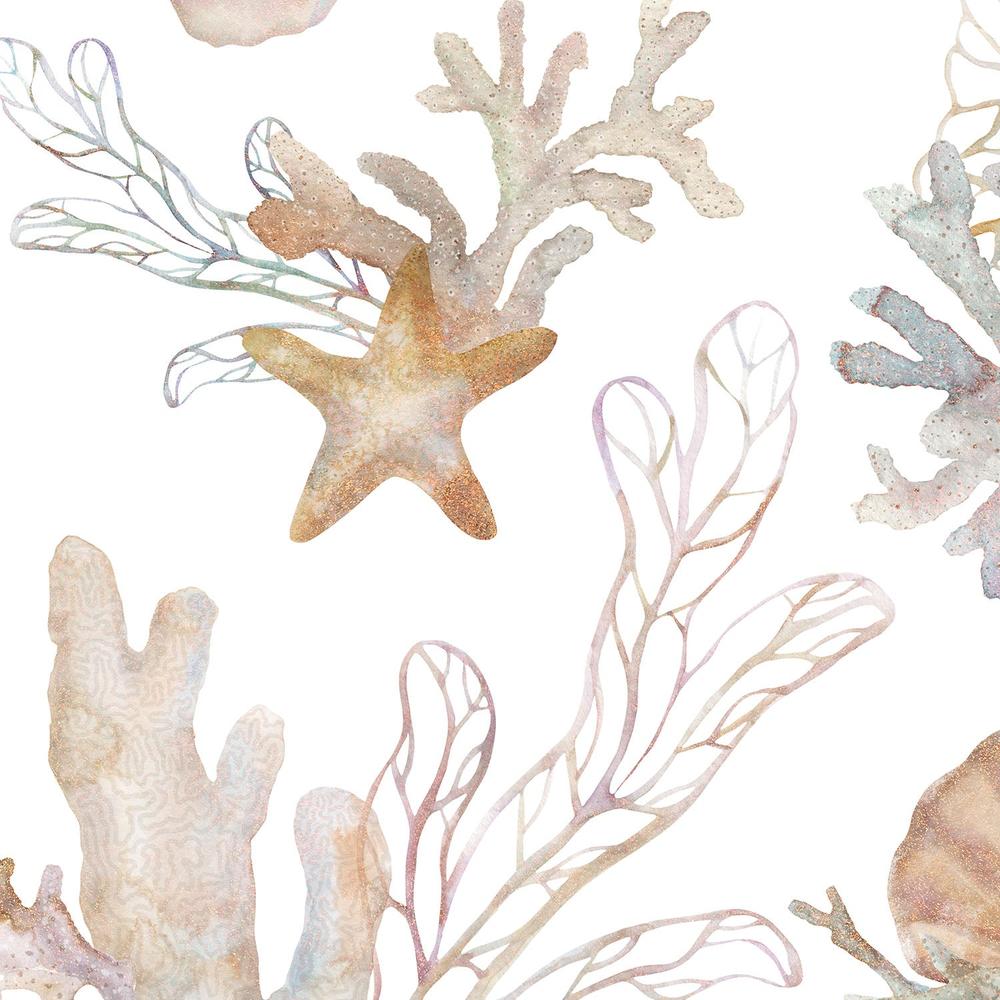 Marine Life Watercolor-wallpaper-eco-friendly-easy-removal-Gioia Wall Art-4