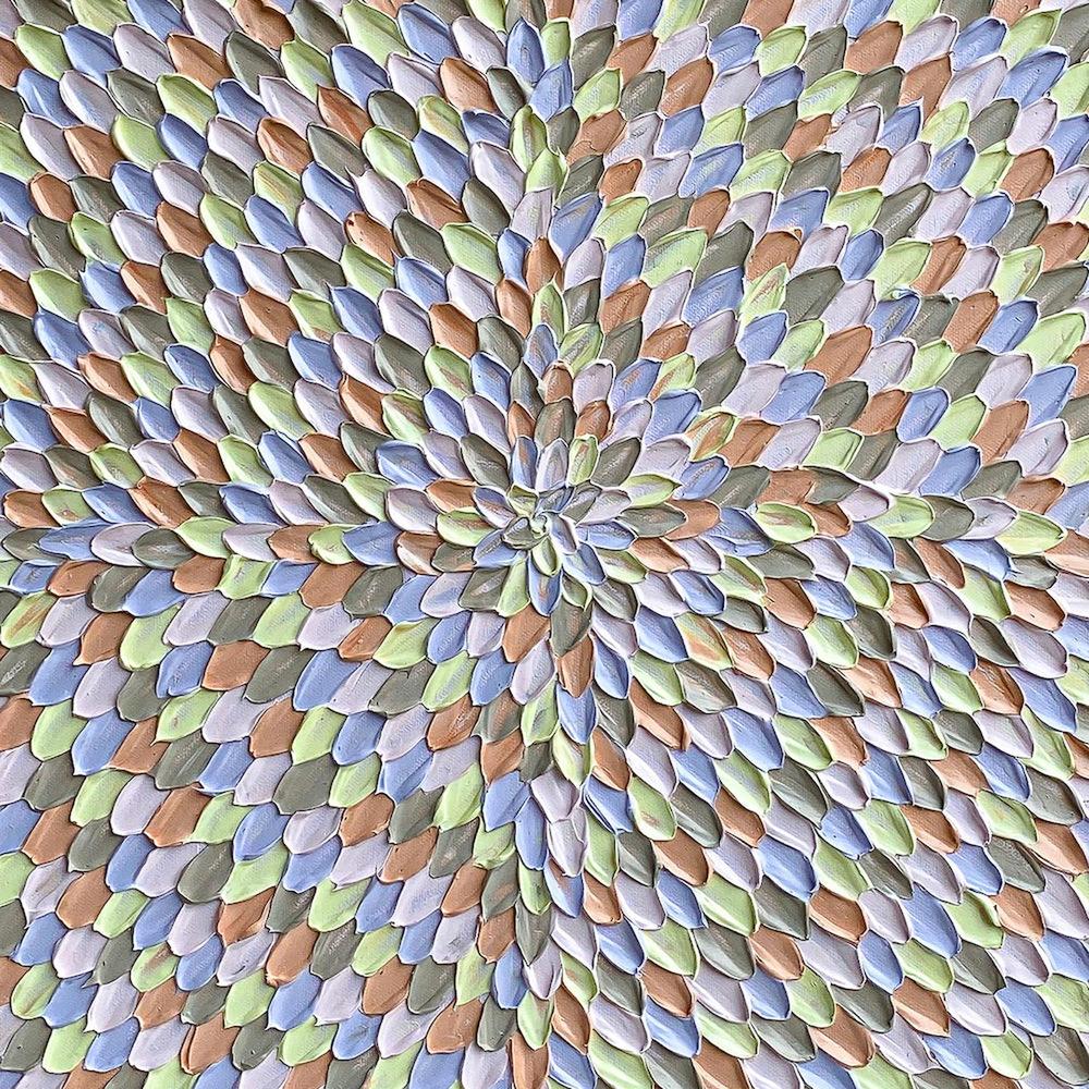 Marshmallow, Original Hand-Painted Canvas By Guzaliya Xavier-by-Guzaliya Xavier-original art-Gioia