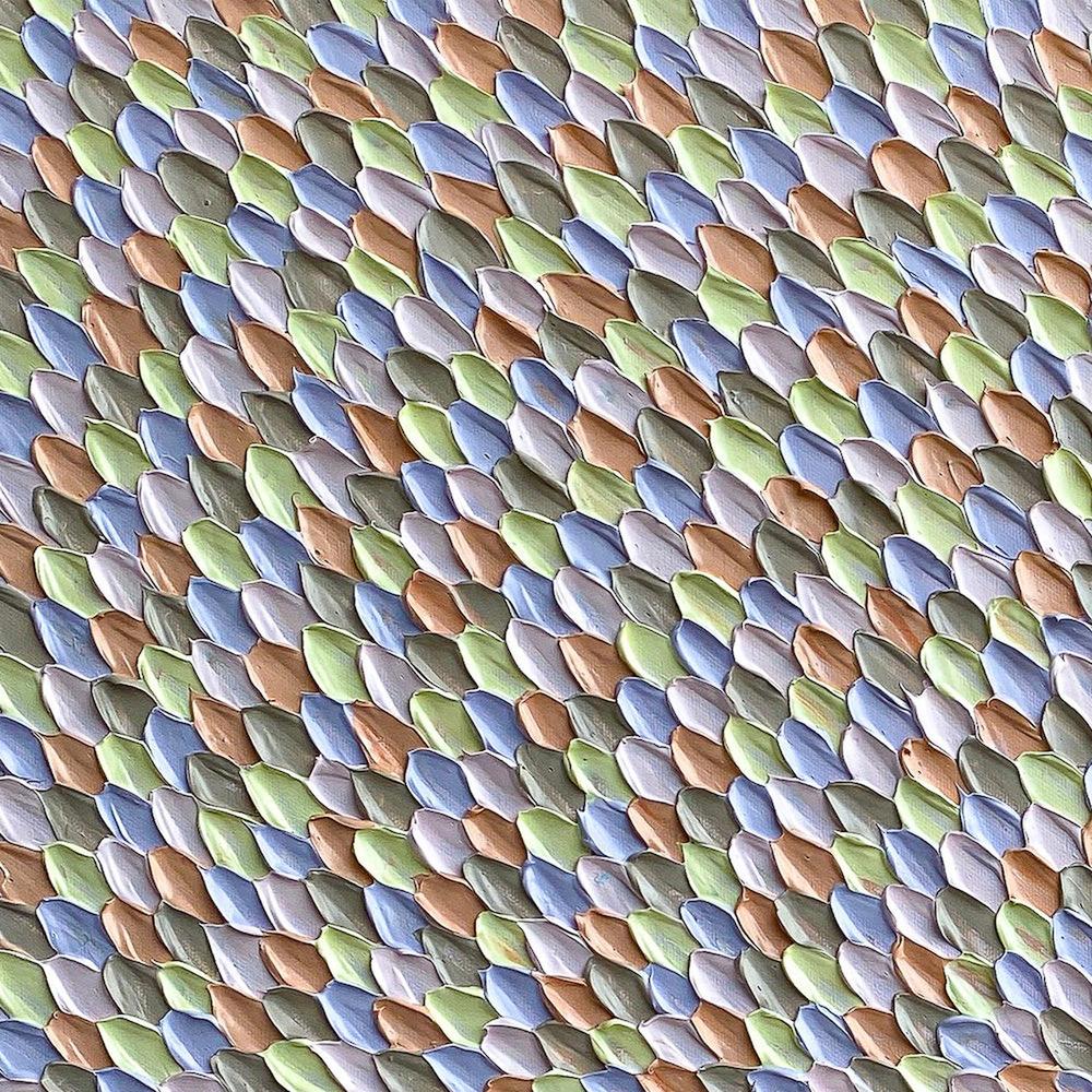 Marshmallow, Original Hand-Painted Canvas By Guzaliya Xavier-by-Guzaliya Xavier-original art-Gioia