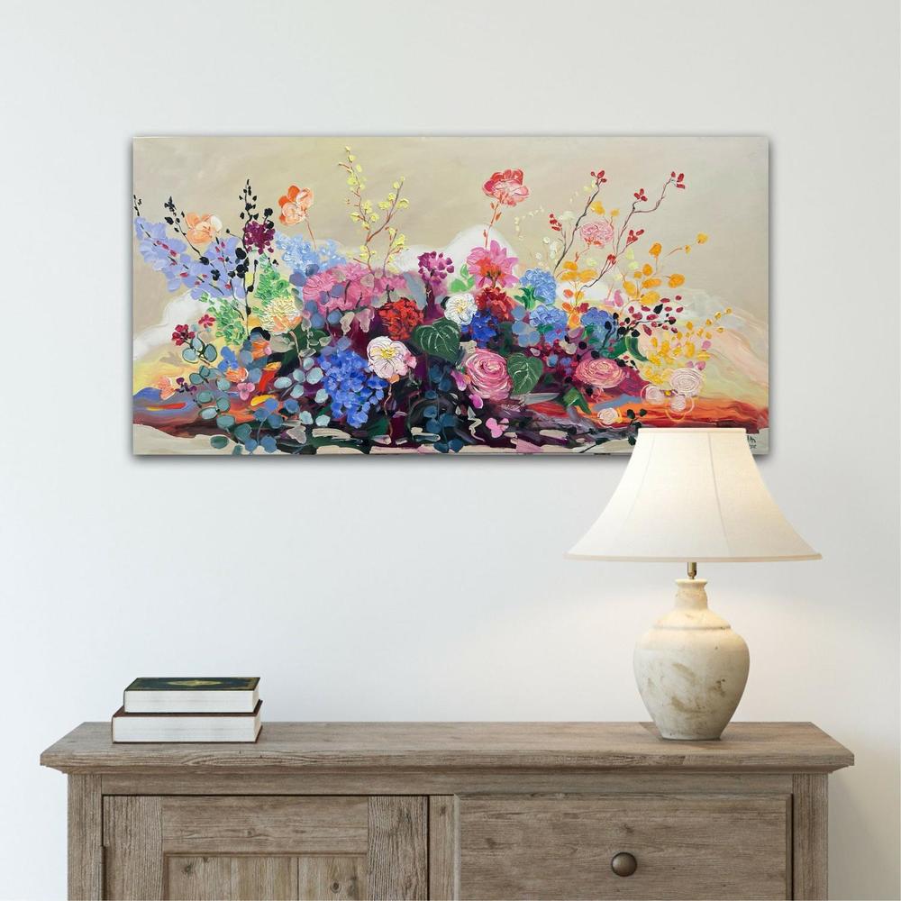 Maximalism Vintage. Original hand painted artwork by Meredith Howse.-by-Meredith Howse-original art-Gioia