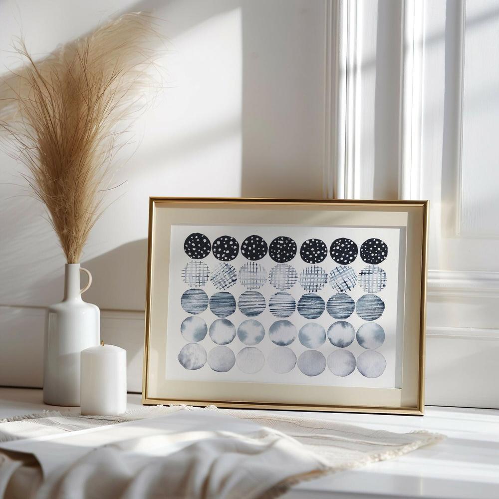 Meditation Circles 01 - Original Artwork-by-Danushka Abeygoda-original art-Gioia