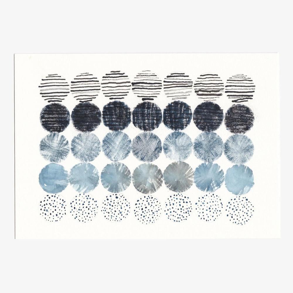 Meditation Circles 03 - Original Artwork-by-Danushka Abeygoda-original art-Gioia