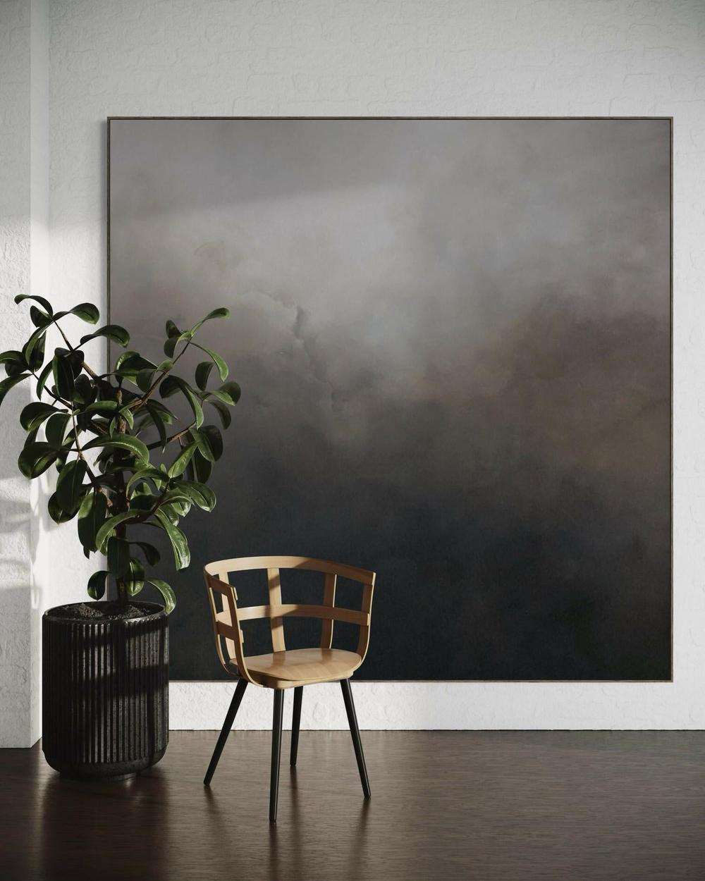 Midnight Aura , Original Artwork-by-Gabriela Azar Schreiner-original art-Gioia