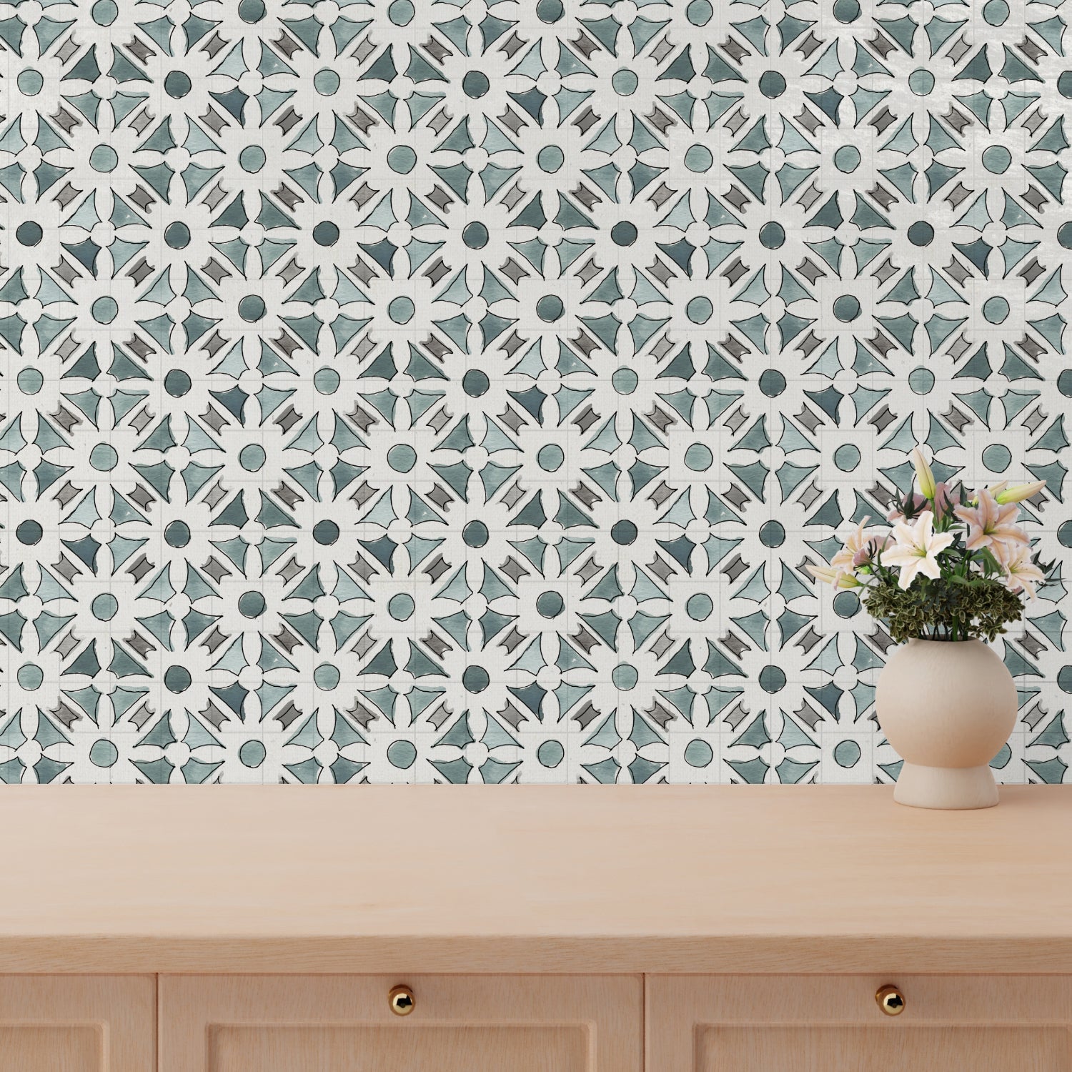Modern Farmhouse Peel And Stick Wallpaper