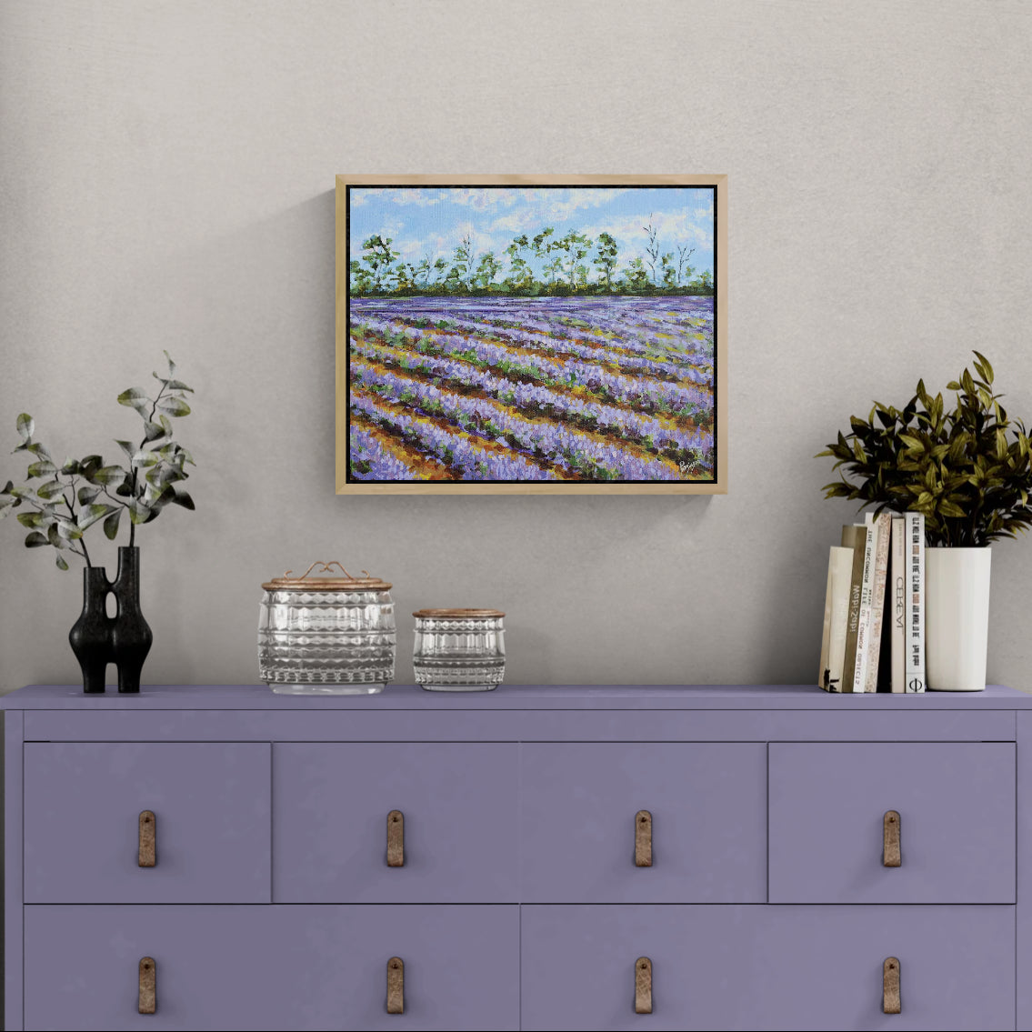 Moments in Lavender , Original Artwork