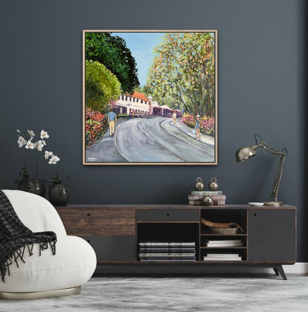 Montville Sunshine Coast-by-Meredith Howse-original art-Gioia