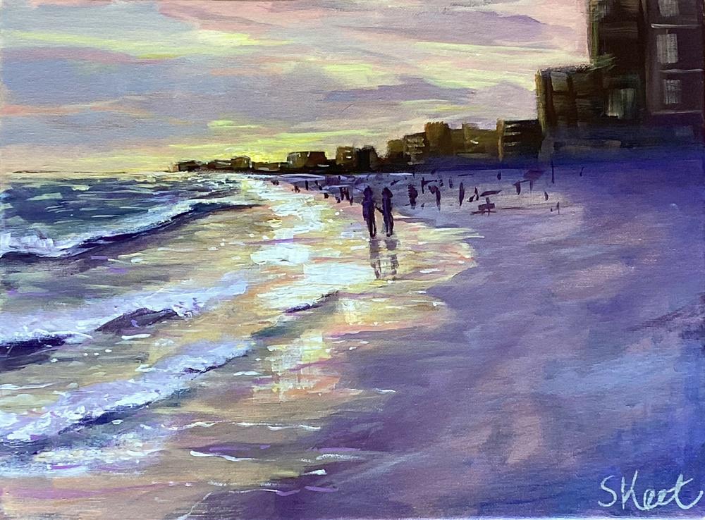 Morning Blessing-by-Claire Skeet-original art-Gioia