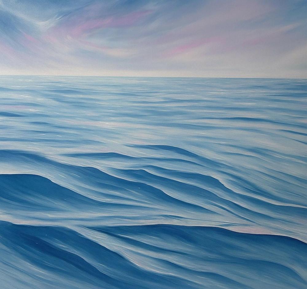 Morning Tide Glow , Original Artwork-by-Alanah Jarvis-original art-Gioia