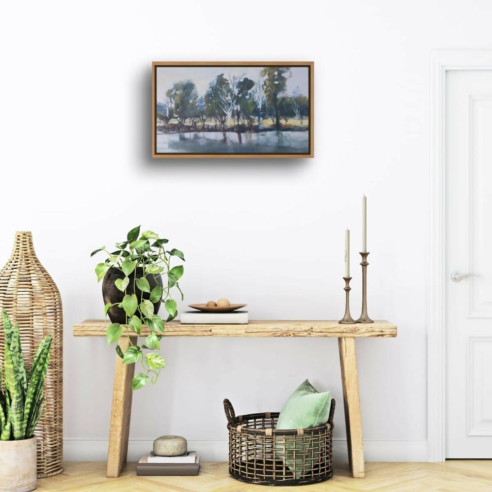 Mornings Reflections-by-Claire Skeet-original art-Gioia