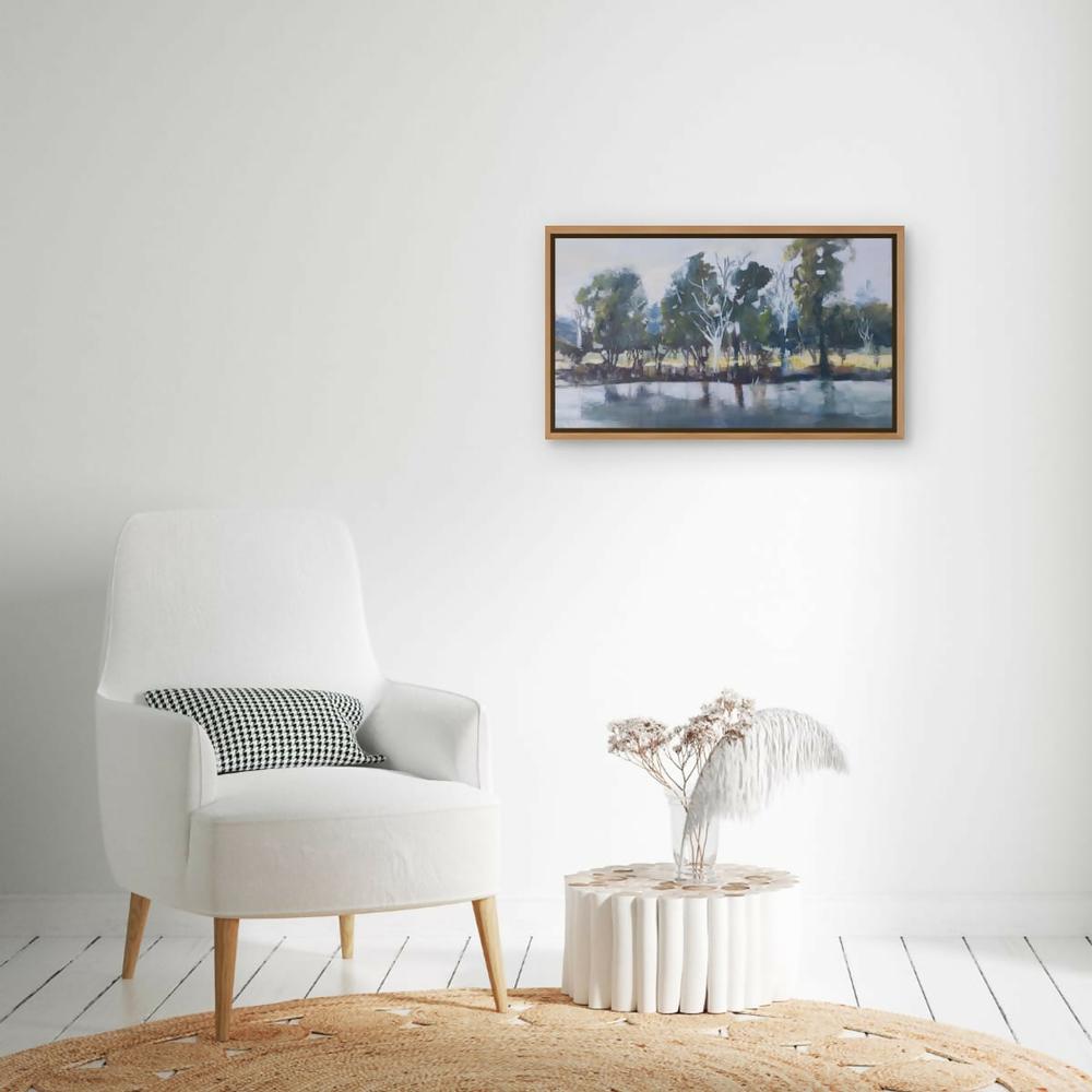 Mornings Reflections-by-Claire Skeet-original art-Gioia