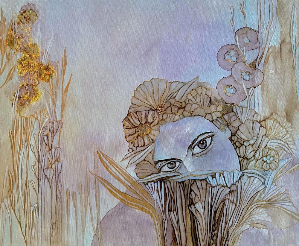 Mother, Original Artwork By Mishel Schwartz-by-Mishel Schwartz-original art-Gioia