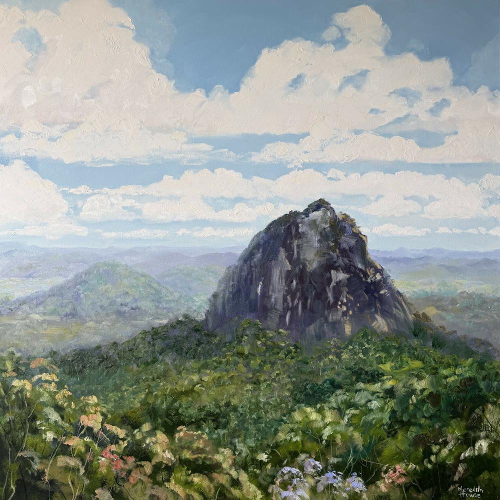 Mount Tibrogargen-by-Meredith Howse-original art-Gioia