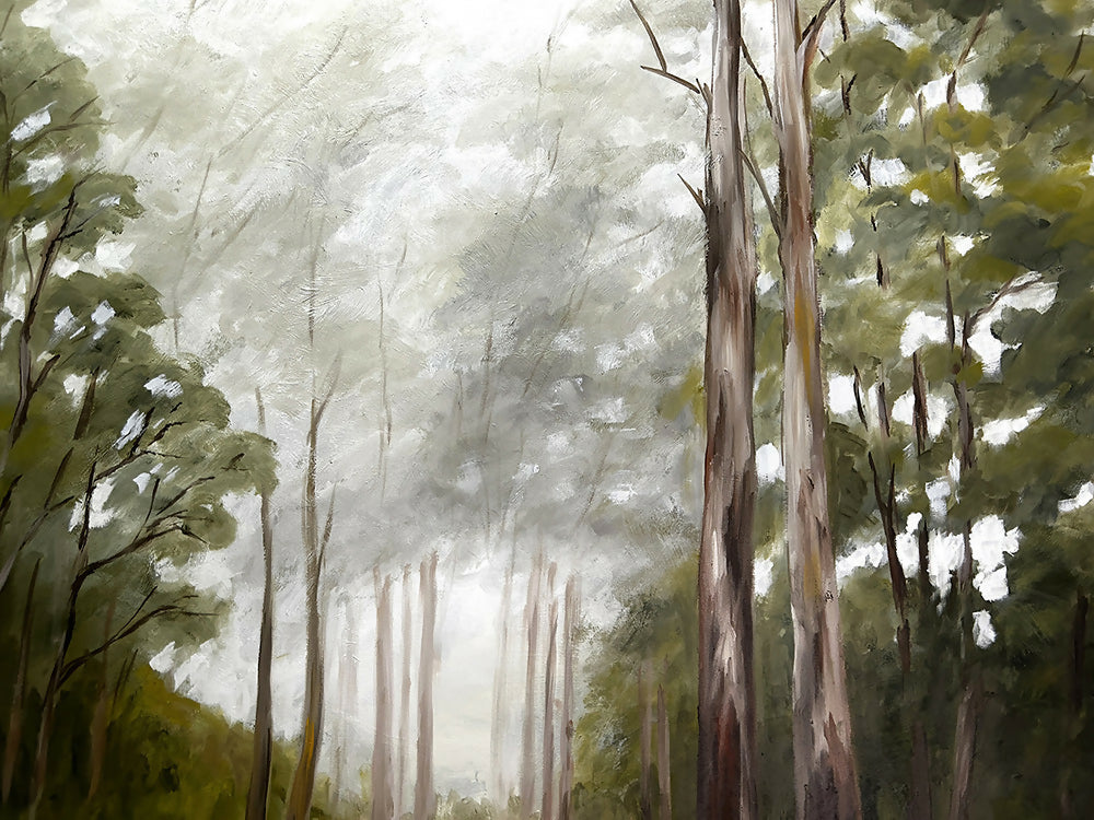 Mountain Ash Otway Ranges-by-Pamela Gleeson-original art-Gioia