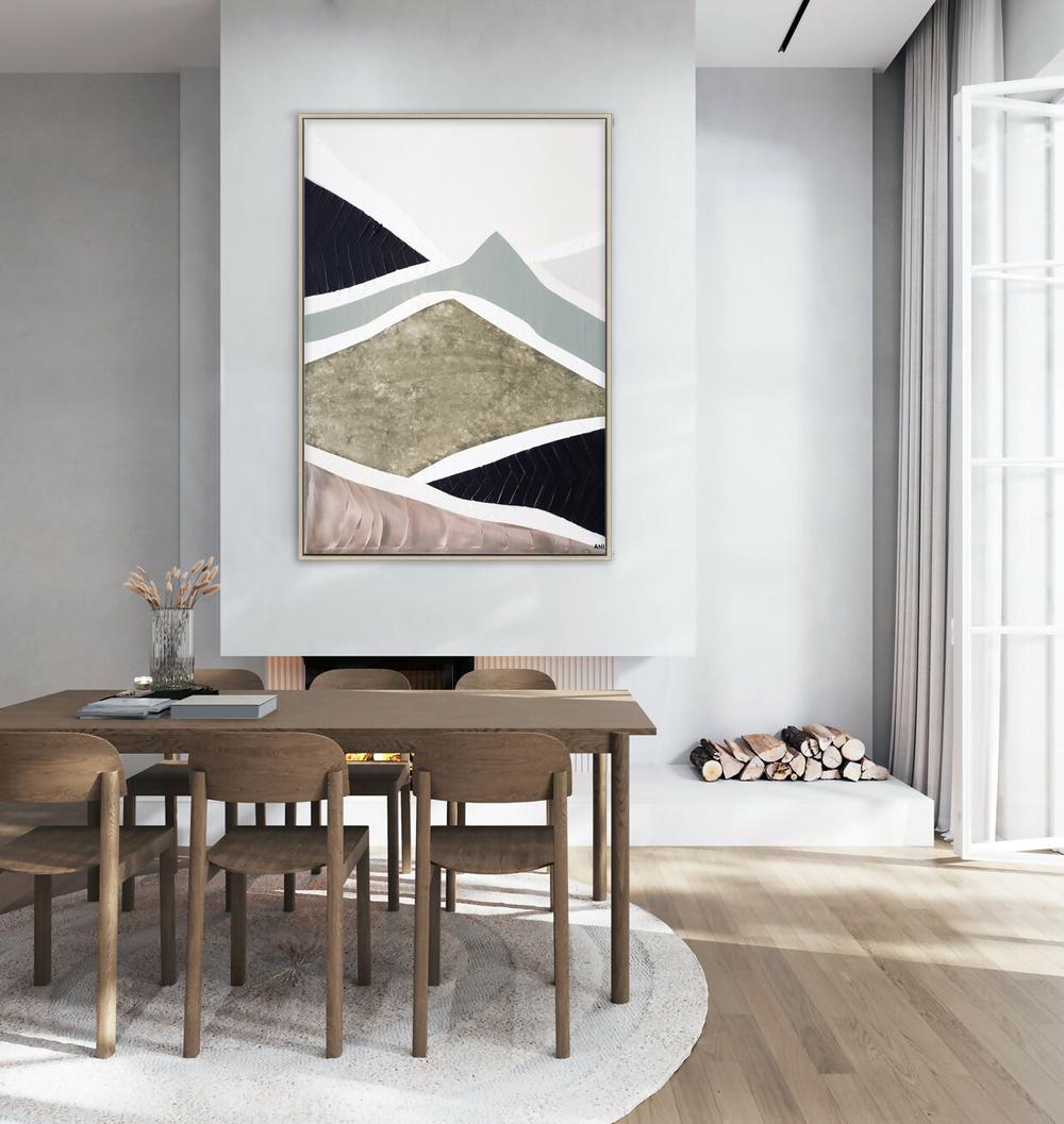 Mountain Ranges 2. Original Hand-Painted Canvas By Ani Ipradjian-by-Ani Ipradjian-original art-Gioia