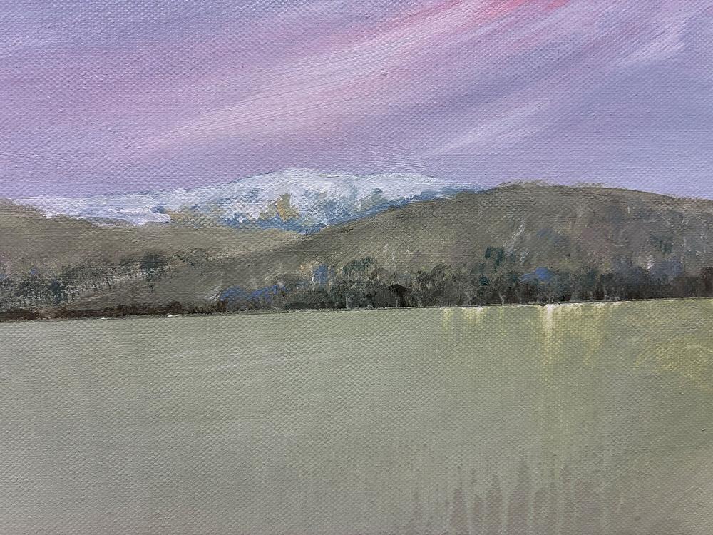 Mountains Plains Serenity-by-Peter Taylor Original Art-original art-Gioia