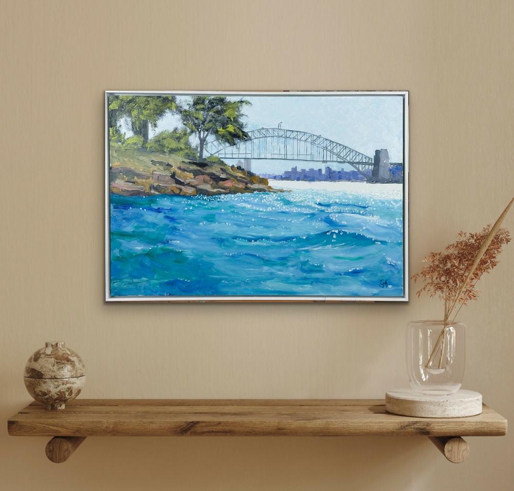 Mrs Macquarie Chair-by-Geoff Hargraves-original art-Gioia