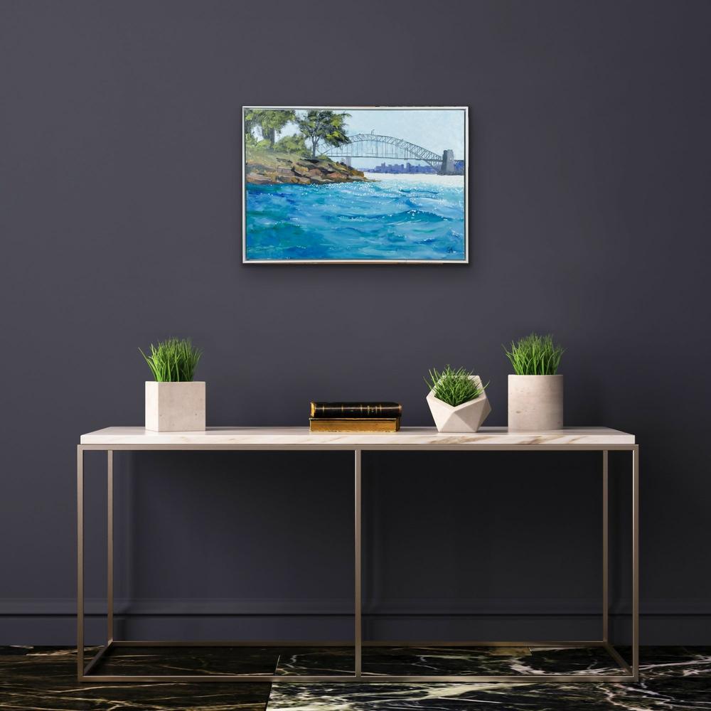 Mrs Macquarie Chair-by-Geoff Hargraves-original art-Gioia