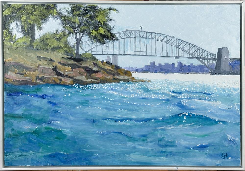 Mrs Macquarie Chair-by-Geoff Hargraves-original art-Gioia