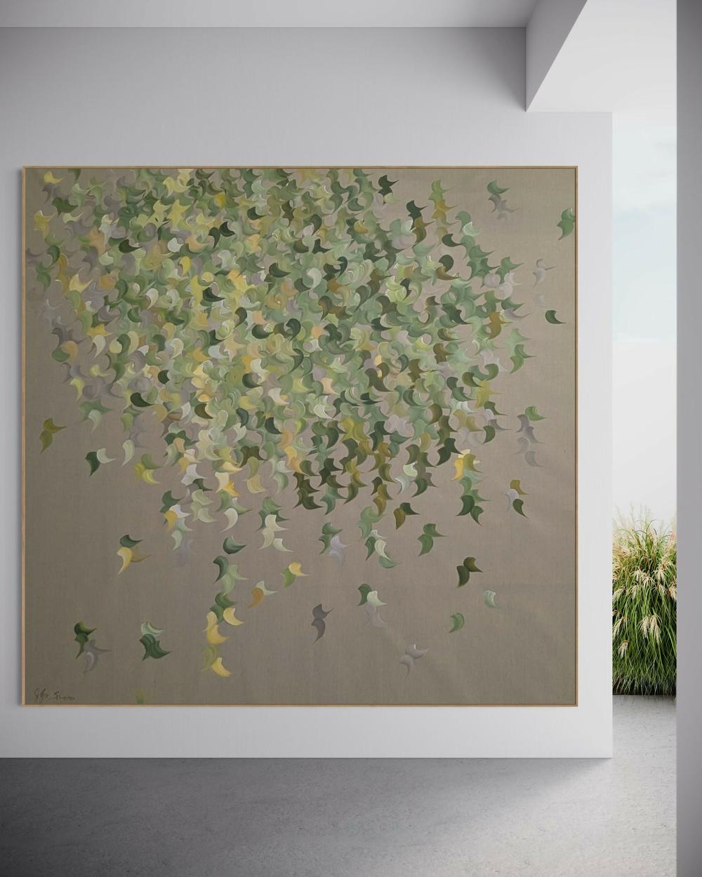 Nature’s Pulse , Original Artwork-by-Gabriela Azar Schreiner-original art-Gioia