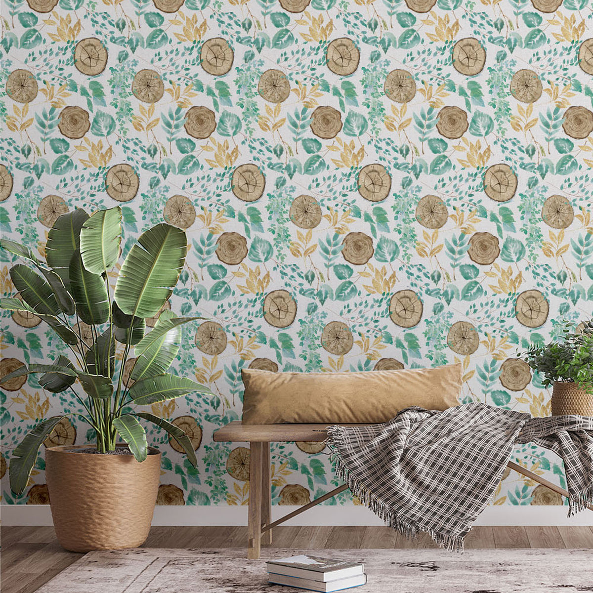 Natures Leaves Pattern I
